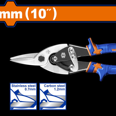 KÉO CẮT TÔN ĐẦU THẲNG 10" WAS2410 WADFOW - HÀNG CHÍNH HÃNG