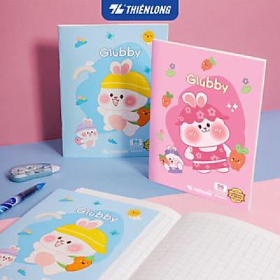 Tập học sinh 96 trang 5 ô ly vuông 2mm chấm kẻ 2/3 100gsm NB-118 Thiên Long - Mẫu ngẫu nhiên