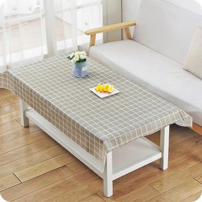 Khăn Trải Bàn In Hoa Văn Sọc Caro  180cm  x 140cm – Trang Trí Không Gian Bếp Thanh Lịch & Hiện Đại
