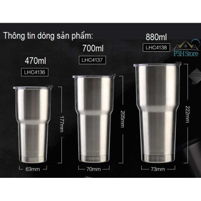 Ly Giữ Nhiệt Lock&Lock Swing Tumbler nhiều dung tích nhiều màu LHC4179 LHC4136 LHC4137 LHC4138
