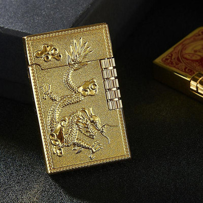 Vỏ Hột Quẹt Bật Lửa Gas Đá 803DD Nhiều Họa Tiết Độc Lạ - Giao Hình Ngẫu Nhiên