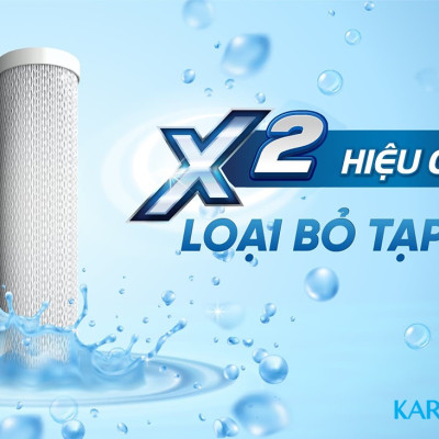 Combo 3 Lõi Lọc Thô KAROFI SMAX PRO 1,2,3 - Hàng Chính Hãng