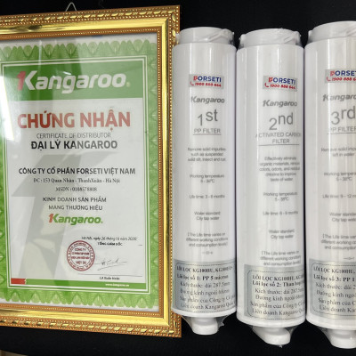 Lõi số 1 Kangaroo PP 5 Micron HU dùng cho các dòng máy Hydrogen - Hàng chính hãng