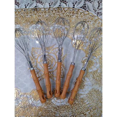 DỤNG CỤ ĐÁNH TRỨNG ĐÁNH BỘT THỦ CÔNG CÓ TAY CẦM GIẢ TRE - HENRYSA