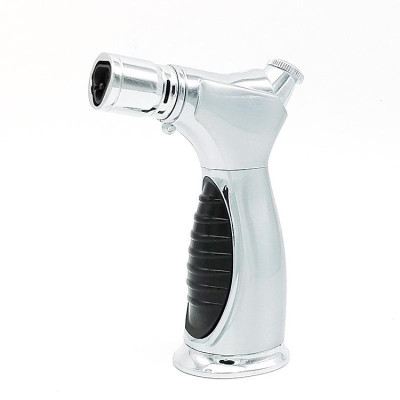 Vỏ Hột Quẹt Bật Lửa Jobon ZB-613 Khò Để Bàn 3 Tia Thiết Kế Độc Lạ Lửa Khò Mạnh Mẽ - Dùng Gas Cao Cấp