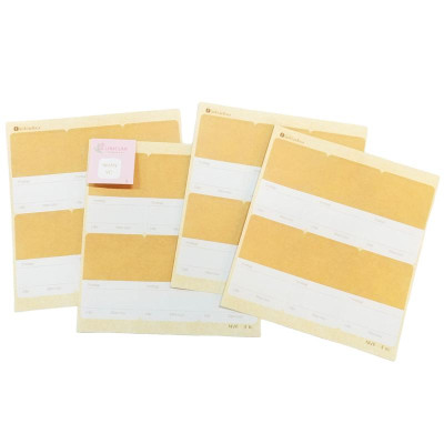 Bộ 24 Nhãn Vở B - Linh Lan