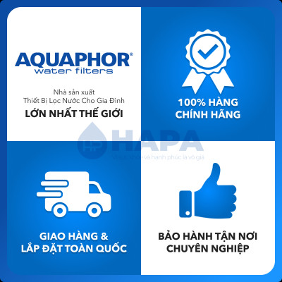 Lõi Lọc Nước AQUAPHOR K7B Thay Cho Máy Lọc Nước AQUAPHOR CRYSTAL ECO, ECO H - Hàng Chính Hãng