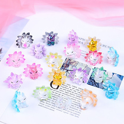 Mô Hình Chú Cáo Nhỏ Mini Nhiều Màu Trang Trí Decor Tiểu Cảnh Xe Hơi_ Hàng chính hãng