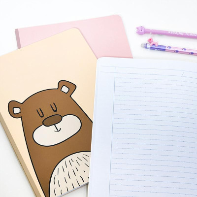 Tập Sinh Viên Beautiful Animal - Miền Nam - Kẻ Ngang Có Chấm - 200 Trang 80gsm - Fahasa 02