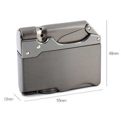 Vỏ Hột Quẹt Bật Lửa Focus 082 Khò 1 Tia Thiết Kế Nhỏ Gọn Tiện Lợi Kiểu Dáng Độc Lạ - Dùng Gas Cao Cấp