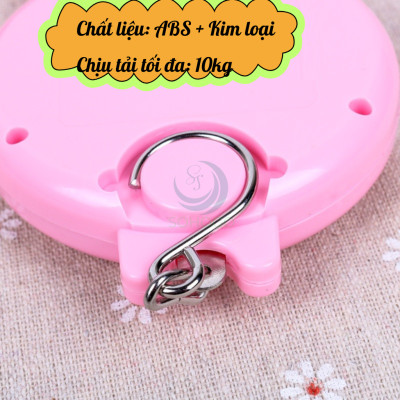 Cân Treo Mini Đa Năng 10kg Cân Lò Xo Mini Dạng Móc- Cân Treo Tay Tiện Lợi Du Lịch- Cân Mini Móc Treo Cầm Tay- Cân Treo Nhựa Siêu Nhẹ 10kg