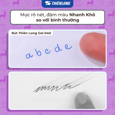 Bút gel Quick Dry Thiên Long GEL-040