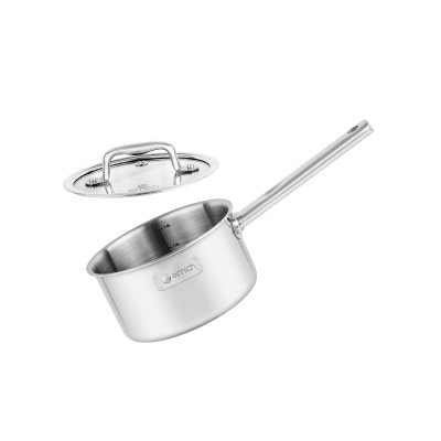 Bộ Nồi INOX 3 Lớp Liền Khối Elmich Trimax ECO EL-8005 (Bộ 3 Nồi Size 18, 20, 26cm & Quánh Size 16cm) - HÀNG CHÍNH HÃNG