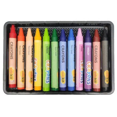 Hộp 12 Sáp Màu - Colorkit CR-C048