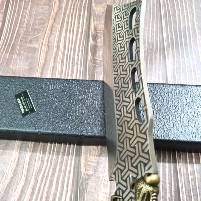 DAO BẾP , DAO CHẶT THÉP KHÔNG RỈ CAO CẤP MÃ A5 TR12 NTVN top