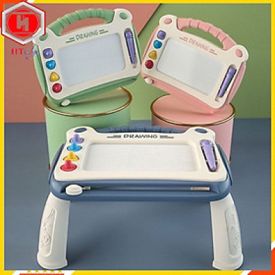 Bảng viết tự xoá, bảng vẽ tự xoá, kèm 4 chân tiện lợi, đồ chơi giáo dục sớm cho bé, đồ chơi trẻ em HT SYS - HÀNG NHẬP KHẨU
