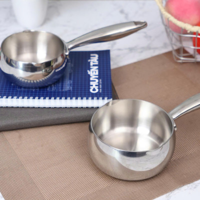 Nồi quánh nguyên khối SEKA 10cm, 12cm, 14cm, 18cm nấu cháo, nấu bột cho bé ăn dặm