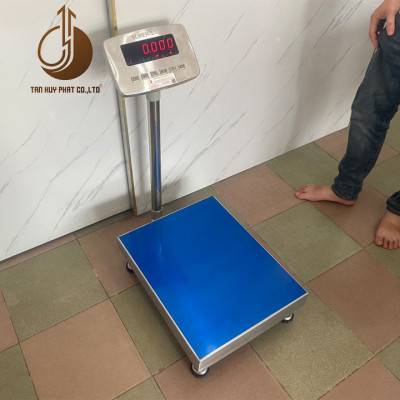 Cân Điện Tử Chống Nước JWS - Mặt Bàn Cân Inox 500x600MM