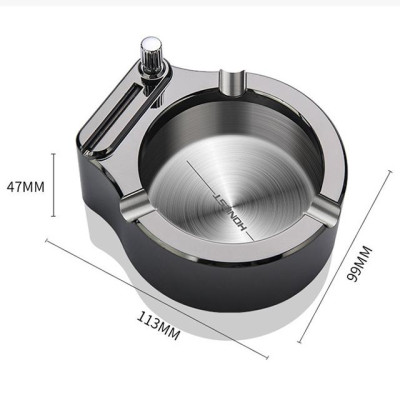 Vỏ Hột Quẹt Bật Lửa Diêm Xăng Kiêm Gạt Tàn 2 Chức Năng Đẹp Độc Lạ Honest BCZ - Giao Màu Ngẫu Nhiên