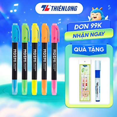 Bút dạ quang Hoshi Thiên Long HL-018/HS - Công nghệ Nhật Bản