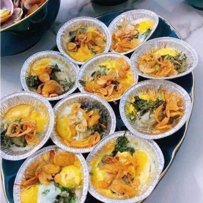 Sét 250 đế cốc chén giấy bạc lót khuôn nướng bánh , hàu  Tart trứng , bát đựng gia vị , nước chấm tiện lợi , khả năng chịu nhiệt cao