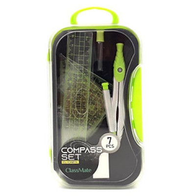 Bộ Compas 7 Món CL-CM214 - Xanh Lá
