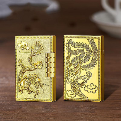 Vỏ Hột Quẹt Bật Lửa Gas Đá 803DD Nhiều Họa Tiết Độc Lạ - Giao Hình Ngẫu Nhiên