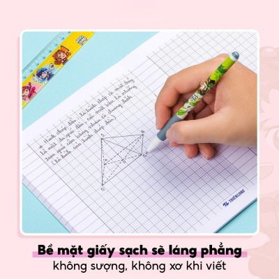 Tập Học Sinh Akooland Thế Giới Học Cụ Thần Kỳ - 4 Ô Ly - 96 Trang 100gsm - Thiên Long TP-NB061/AK (Mẫu Màu Giao Ngẫu Nhiên)