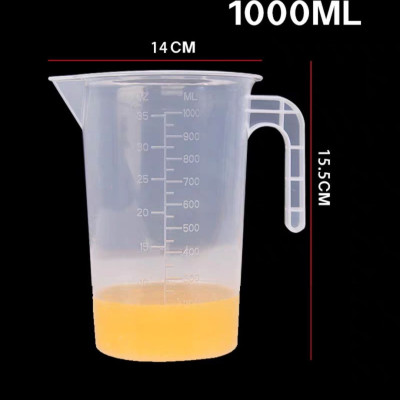 CA ĐONG ĐỊNH LƯỢNG PHA CHẾ ĐA NĂNG - CA ĐONG CÓ VẠCH CHIA MIL DÙNG CHO NHÀ  HÀNG ĐỒ UỐNG QUÁM BAR - CÓ NHIỀU SIZE 5000ML - 3000ML - 2000ML - 1000ML - 500ML - 100ML