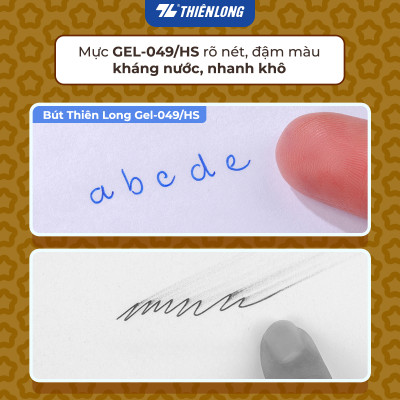 Combo 20 Bút gel Hoshi Thiên Long GEL-049/HS - Công nghệ Nhật Bản
