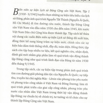 Combo Biên Niên Sự Kiện Lịch Sử Đảng Cộng Sản Việt Nam (1930 - 2000) 7 tập  - Bìa cứng