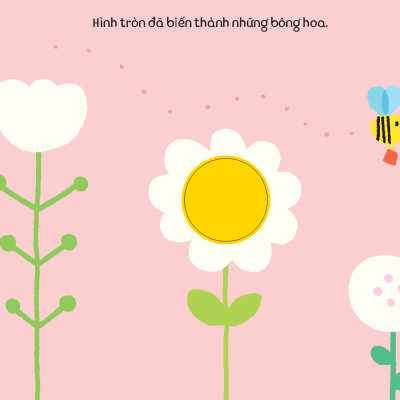 Sách - Dtpbooks - Hình Vẽ Tròn Xoe - Tủ sách vui để học - Sách tô màu - Dòng sách cầm tay