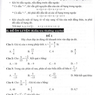 Sách tham khảo- Bộ Đề Kiểm Tra Toán 7 (Bám Sát SGK Chân Trời Sáng Tạo)_HA
