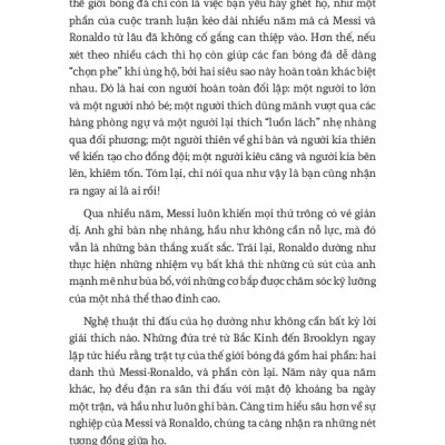 MESSI VS. RONALDO SỰ ĐỐI ĐẦU CỦA HAI CẦU THỦ VĨ ĐẠI VÀ KỶ NGUYÊN TÁI TẠO BÓNG ĐÁ THẾ GIỚI