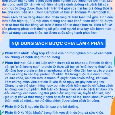 Combo 4 cuốn Bí mật dinh dưỡng (TB) + Toàn cảnh dinh dưỡng (TB) + Nhân tố vi sinh (TB) + Enzyme chống lão hoá (TB)