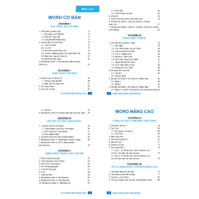 Combo 3 Sách Excel - Word - PowerPoint Ứng Dụng Văn Phòng Có Kèm Khoá Học Online ĐÀO TẠO TIN HỌC