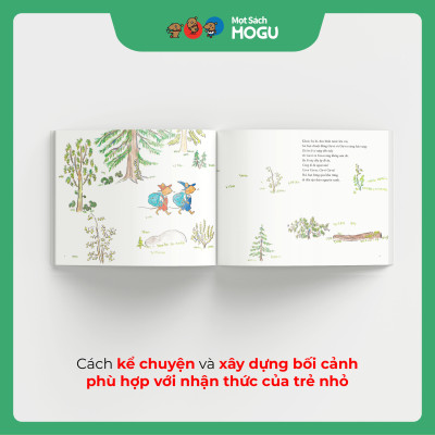 Sách cho bé từ 3 tuổi - Phát triển quan sát Gư-ri và Gư-ra đi dã ngoại (Truyện tranh Ehon Nhật Bản)