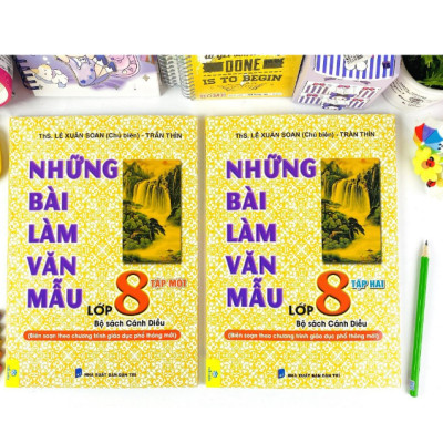 Sách - Những Bài Làm Văn Mẫu Lớp 8 - tập 1 ( Cánh Diều )