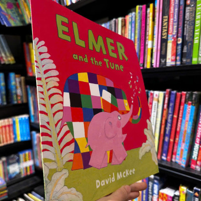 Sách - Elmer and the Tune by David McKee - Sách ngoại văn, sách thiếu nhi tiếng Anh, bìa mềm, nhập khẩu UK