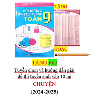 Sách - Bồi dưỡng năng lực tự học toán lớp 9