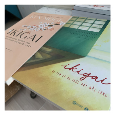 Combo Sách: Ikigai - Bí Mật Sống Trường Thọ Và Hạnh Phúc Của Người Nhật + Ikigai - Chất Nhật Trong Từng Khoảnh khắc + Ikigai – Đi Tìm Lý Do Thức Dậy Mỗi Sáng