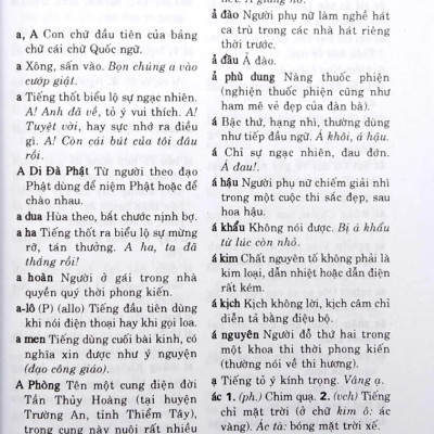 Từ Điển Tiếng Việt (100.000 Từ) (HA)