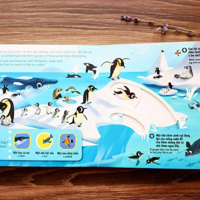 Sách Chuyển Động First Exploreres - Sinh Vật Biển