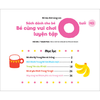 Sách dành cho bé 0 tuổi - Bé cùng vui chơi luyện tập - Sách vui chơi tương tác "Bé bước đầu khám phá"