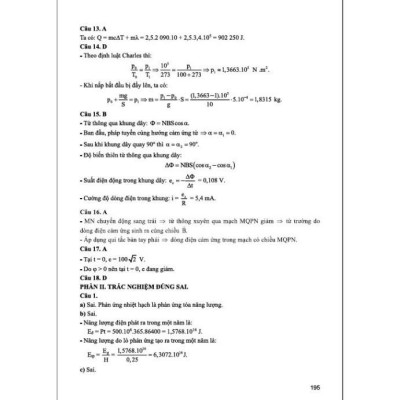 Bộ đề ôn tập thi tốt nghiệp THPT môn vật lí (thích hợp dùng cho các kì thi đánh giá năng lực) - HA
