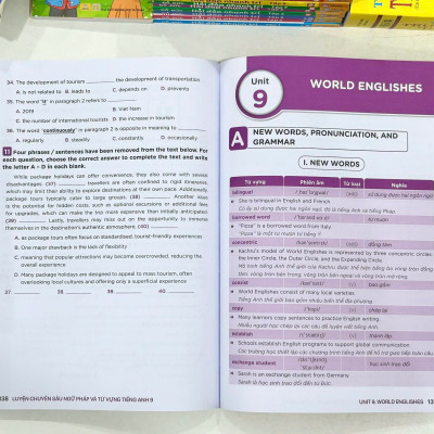Sách - Luyện Chuyên Sâu Ngữ Pháp Và Từ Vựng Tiếng Anh 9 - Global Success - ndbooks
