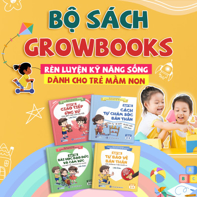 Sách Dạy Bé Giao Tiếp Và Ứng Xử: Con Biết Nói Cảm Ơn Rồi - Growbooks - Kỹ Năng Sống Dành Cho Trẻ Mầm Non