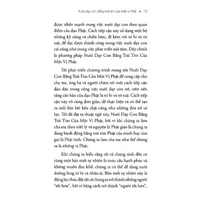 Sách - Nuôi dạy con bằng trái tim của một vị Phật
