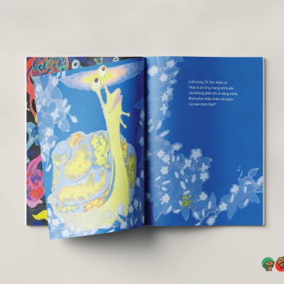 Truyện Ehon bé 3-4-5 tuổi - Nỗi buồn ốc sên