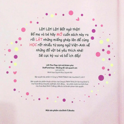 Sách Lift The Flap - Lật Mở Khám Phá - Những Đồ Vật Quanh Em